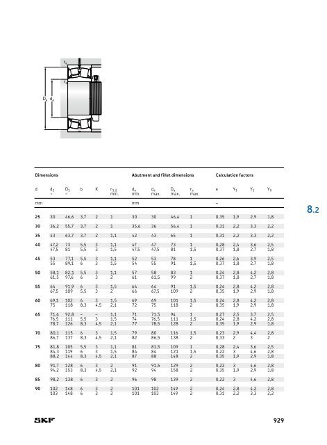 SKF - Rolling Bearings