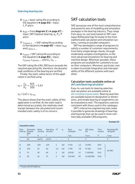 SKF - Rolling Bearings