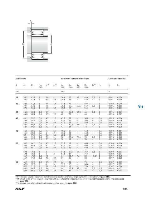 SKF - Rolling Bearings