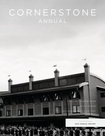2014 Cornerstone Annual