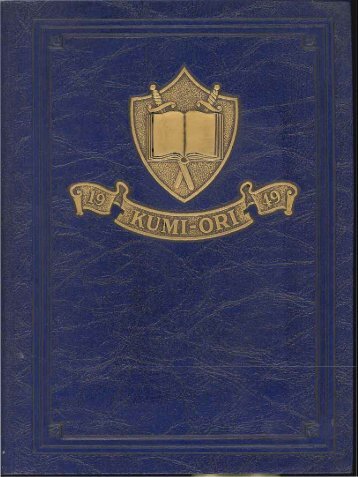 1949 Kumi-Ori: Grand Rapids Theological Seminary and Bible Institute Yearbook