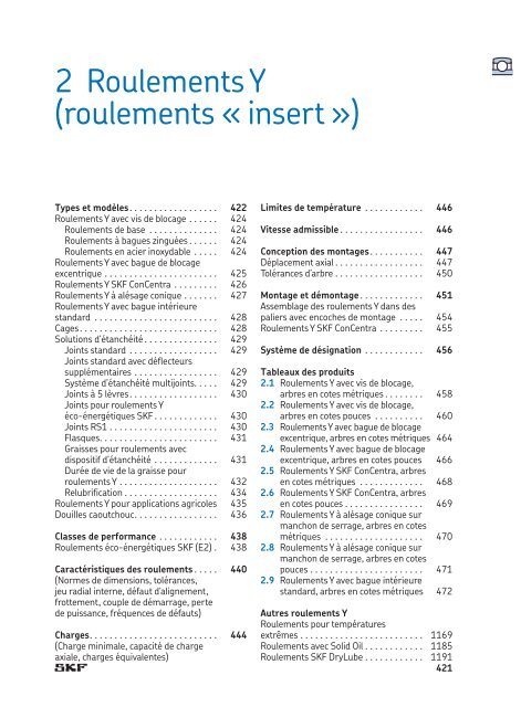 SKF - Roulements