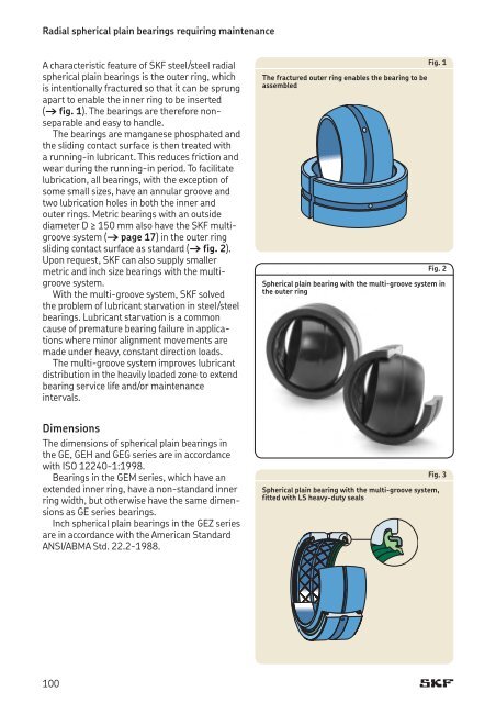 SKF - Spherical Plain Bearings and Rod Ends