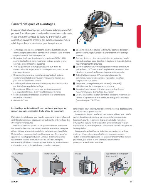 SKF -Produits de maintenant et de lubrification