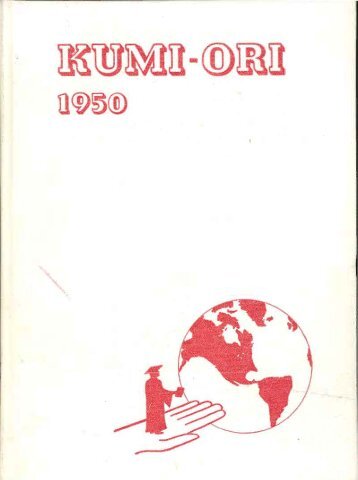 1950 Kumi-Ori: Grand Rapids Baptist Theological Seminary and Bible Institute Yearbook