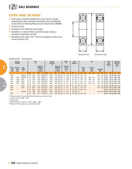 Timken - Ball Bearing