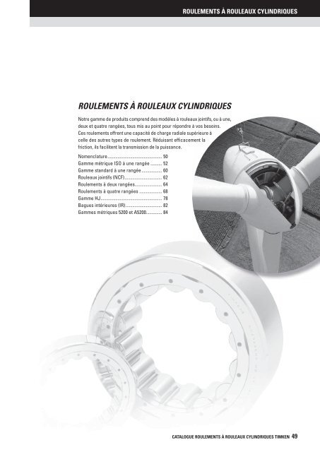 Timken - Roulements à rouleaux cylindriques