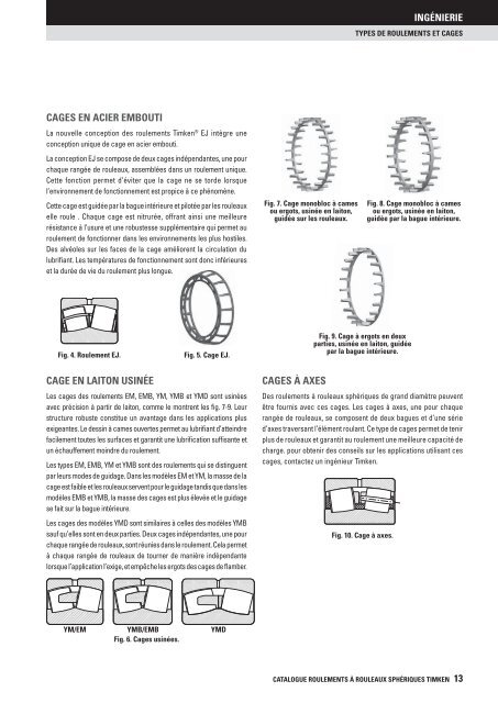 Timken - Roulements à rouleaux sphériques