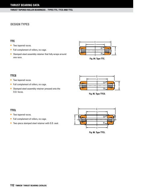 Timken - Thrust Bearings