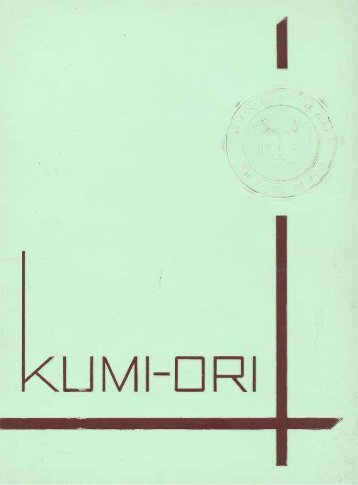 1961 Kumi-Ori: Grand Rapids Baptist Theological Seminary and Bible Institute Yearbook