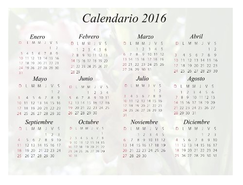 calendario listo