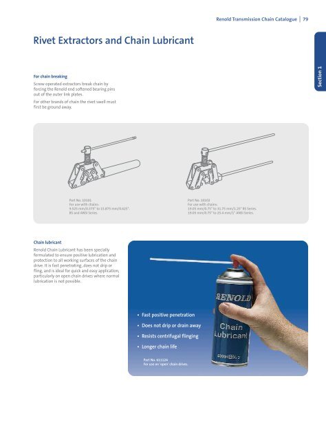 Renold - Chain Catalogue