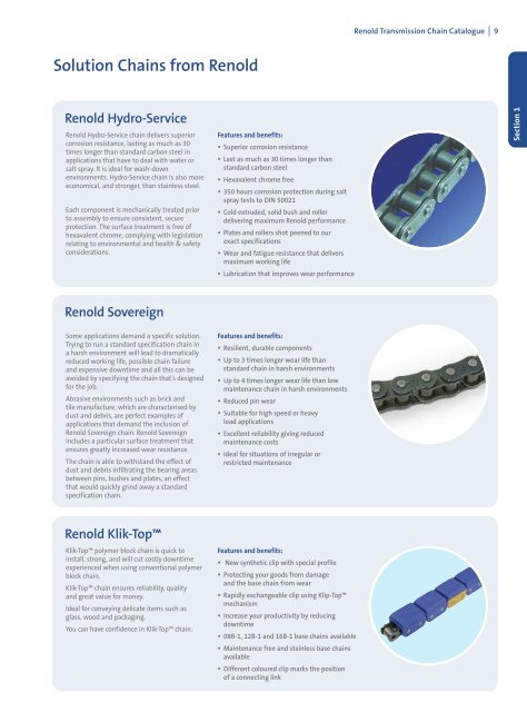 Renold - Chain Catalogue