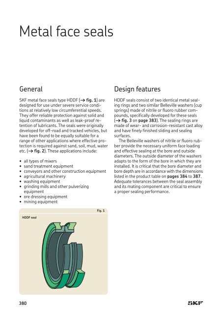 SKF - Industrial Shaft Seals