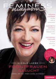 Feminess Magazin - Ausgabe 01_2016 - Leseprobe