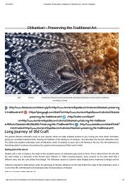 Chikankari Embroidery, Chikankari Traditional Art _ Tourism Infopedia