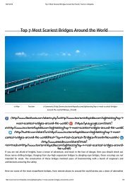 Top 7 Most Scariest Bridges Around the World _ Tourism Infopedia