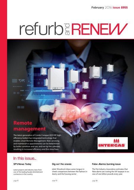 February Refurb and Renew magazine