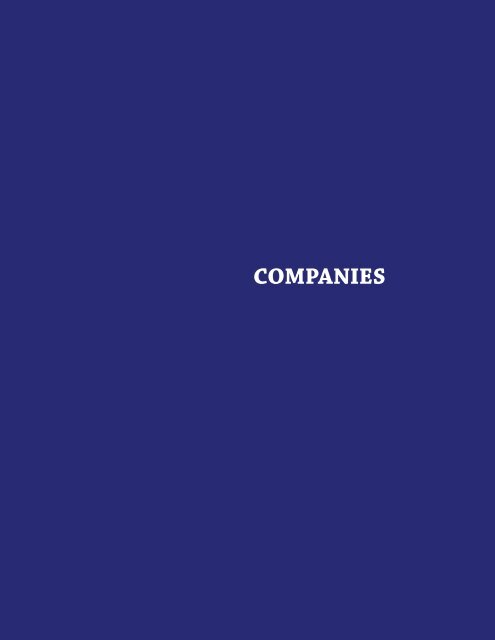Brochure of Companies - Caribbean Export Development Agency