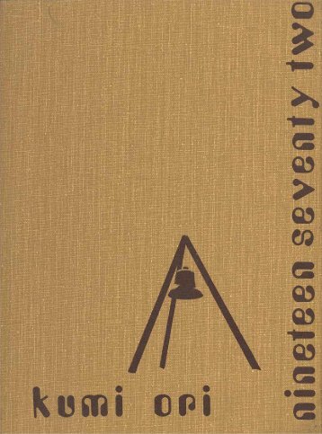 1972 Kumi-Ori: Grand Rapids Baptist College Yearbook