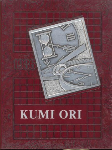 1986 Kumi-Ori: Grand Rapids Baptist College Yearbook