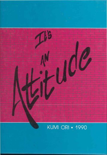 1990 Kumi-Ori: Grand Rapids Baptist College Yearbook