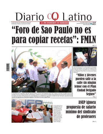 Edición 21 de Junio de 2016