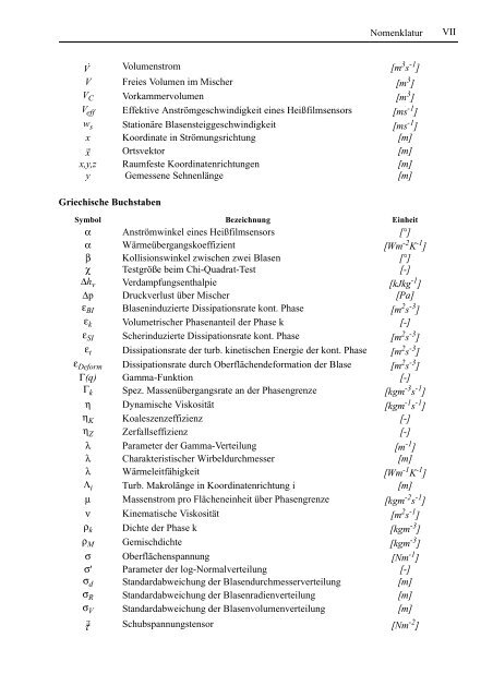 Experimentelle und theoretische Untersuchungen zur Bestimmung ...