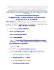 3Origin_Builder_review-_SHOCKED_21700_bonuses