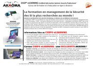 FORMATION CISSP ISC2 eLEARNING (cours CISSP en ligne à distance)