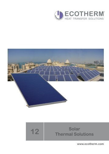 ECOTHERM Solar Thermal Solutions