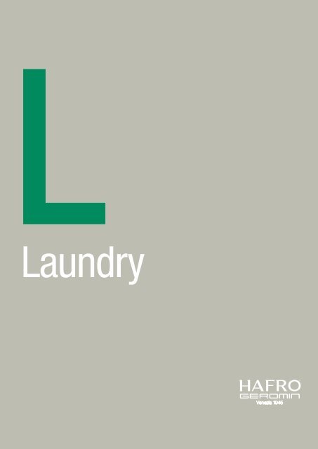 Hafro Geromin Laundry 2016 by InterDoccia
