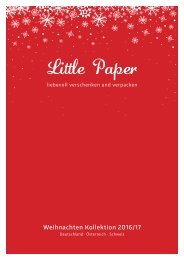 Little Paper Weihnachtskatalog 2016-/17