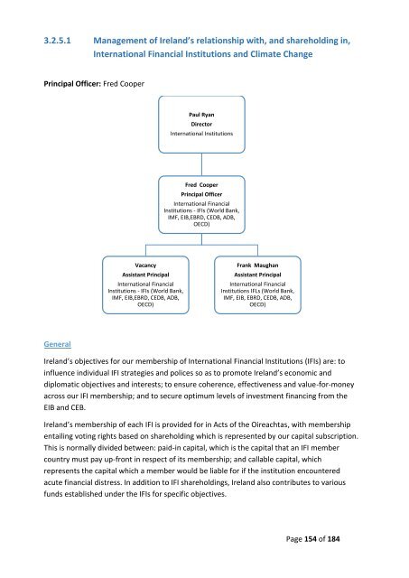 Minister’s Brief