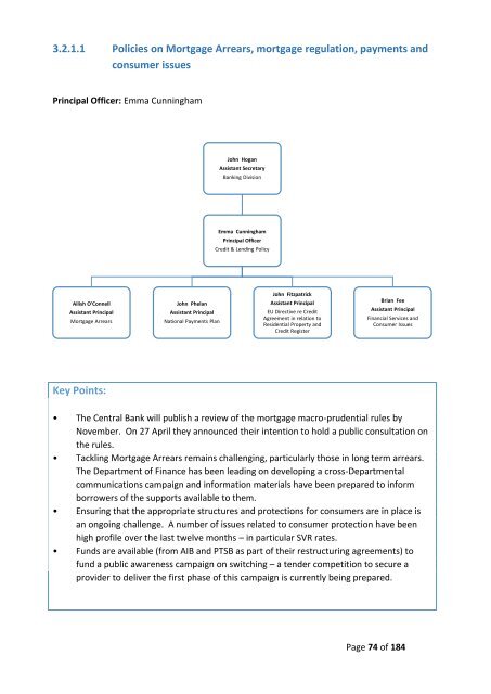 Minister’s Brief