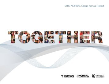 NORCAL Group 2012 Annual Report