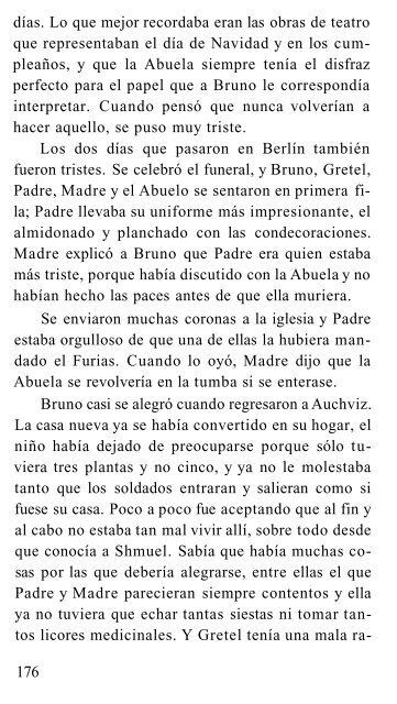 El niño con el pijama de rayas - John Boyne