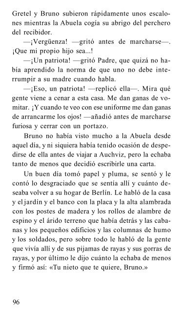 El niño con el pijama de rayas - John Boyne