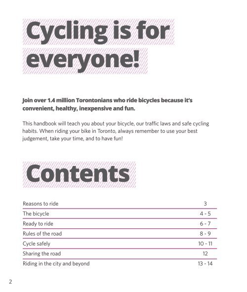The Toronto Cyclists Handbook
