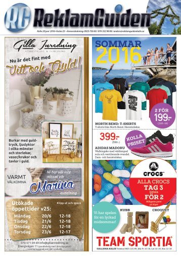 ReklamGuiden Kalix v25 -16 (20/6-26/6)
