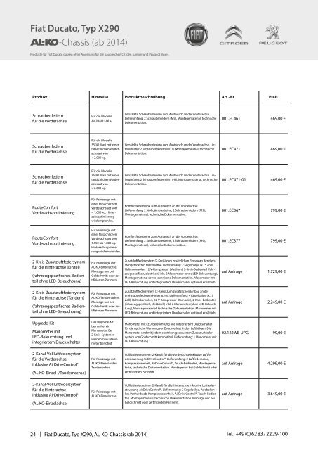 Goldschmitt Kundenpreisliste