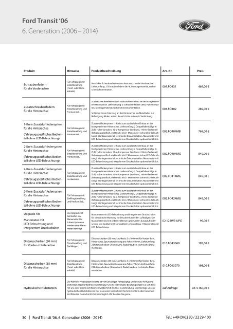 Goldschmitt Kundenpreisliste