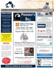 0909 KH Newsletter.qxp - Kingston Home Builders