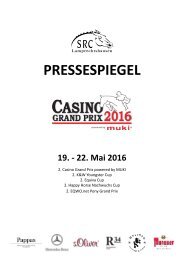 Pressespiegel Casino Grand Prix Lamprechtshausen 2016