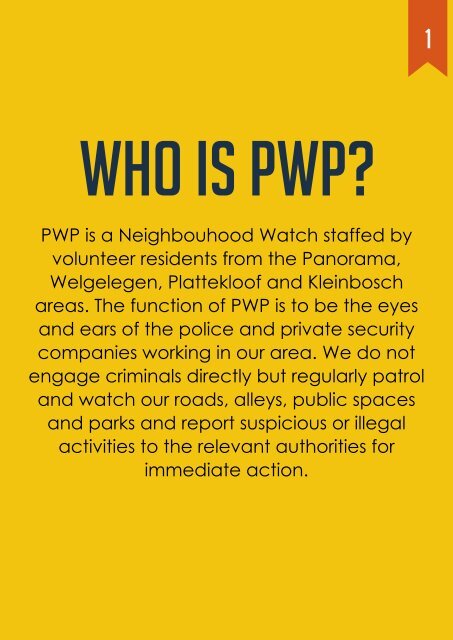 PWP BOOKLET