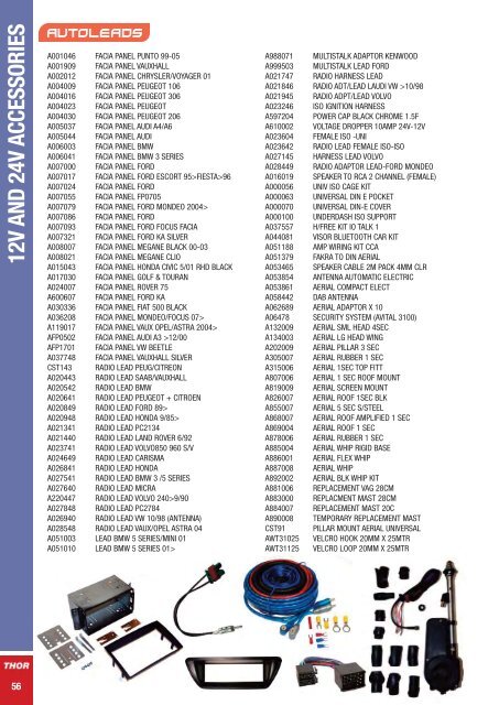 THOR Product Guide 2016