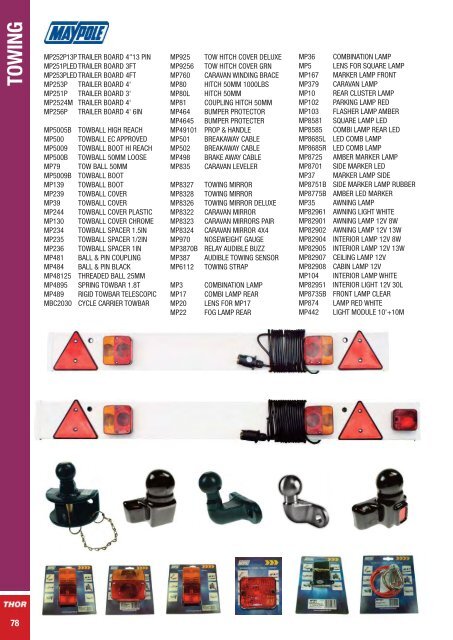 THOR Product Guide 2016