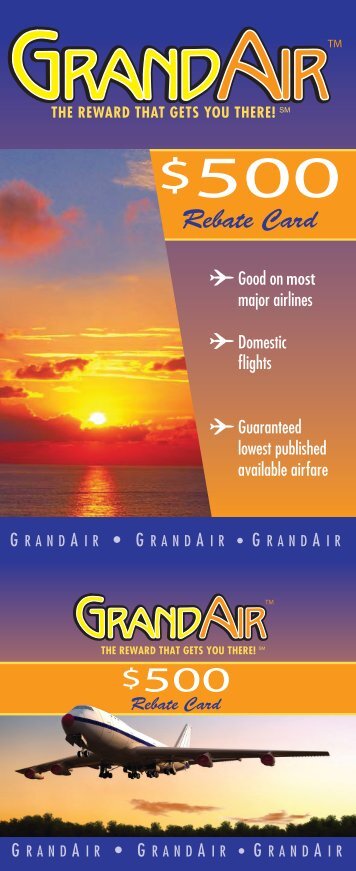 15-7341 Grand Air Card GACGI5001015