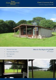 Chalet 3 Lawrenny Ferry Offers In The Region Of £119,950