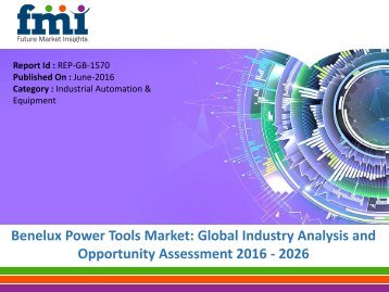 Benelux power tools market